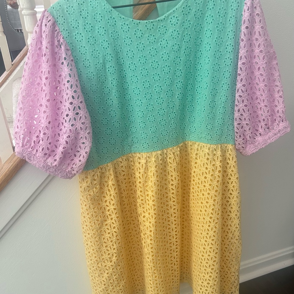 Julyliebe I Want Candy Dress Designer Fashion Pastel Eyelet